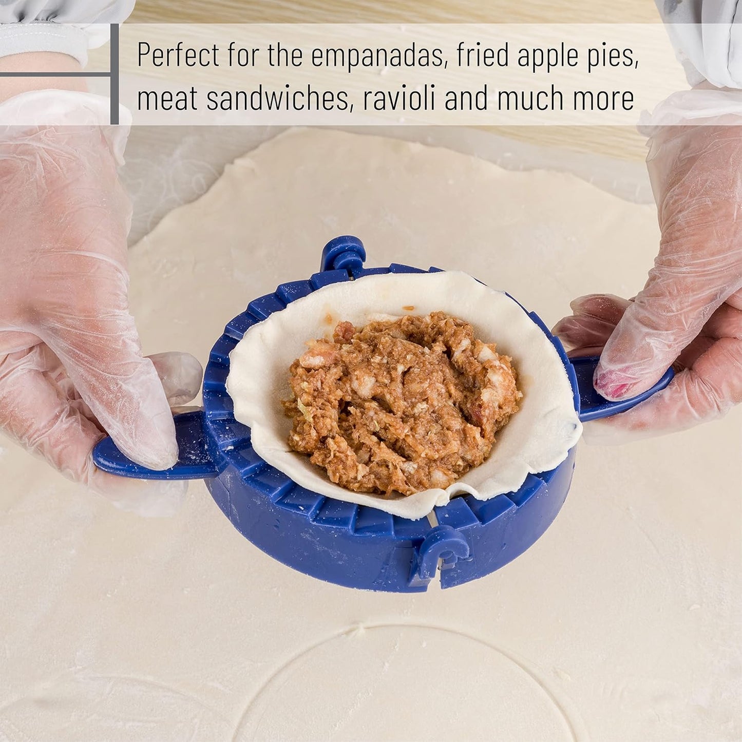 BTaT- Dough Press Set, 3 Pack, Empanada Press, Dough Press, Dumpling Press