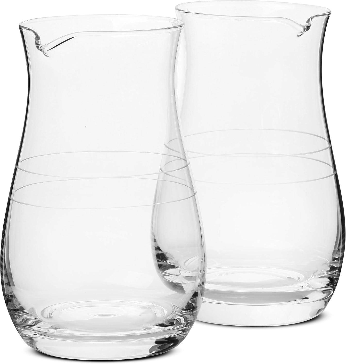 BTaT- Wine decanter, 2 PCS, 9.3 oz, Small Wine Carafe, Small Carafe, Mini Carafe
