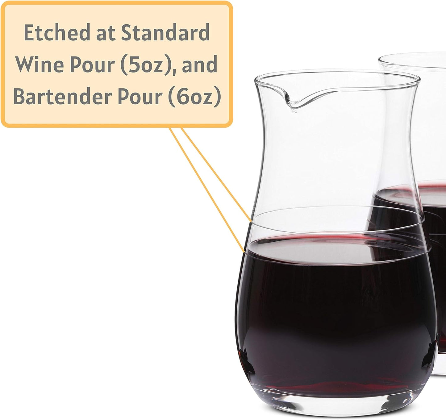 BTaT- Wine decanter, 2 PCS, 9.3 oz, Small Wine Carafe, Small Carafe, Mini Carafe