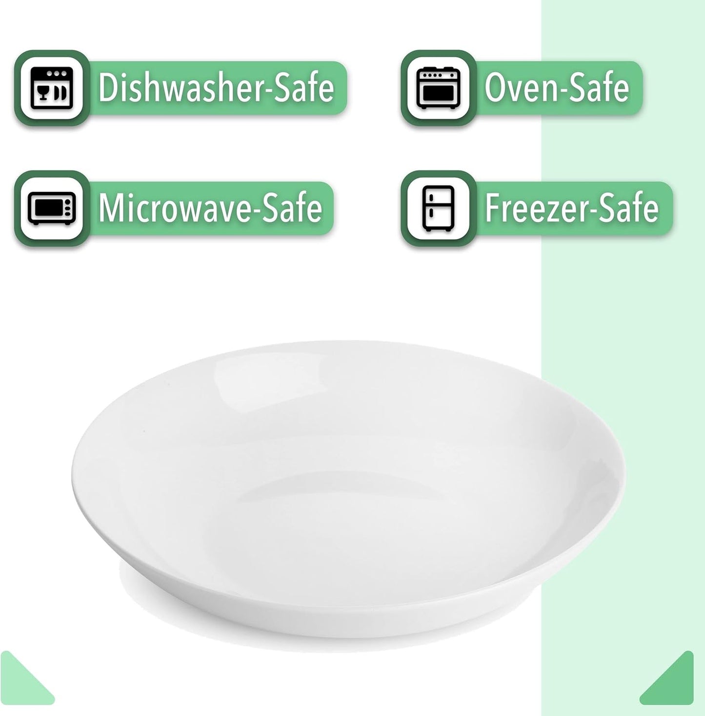 BTaT- Ceramic Dip Bowls, 3 Oz, Set of 12, White Dipping Bowls, Small Bowls