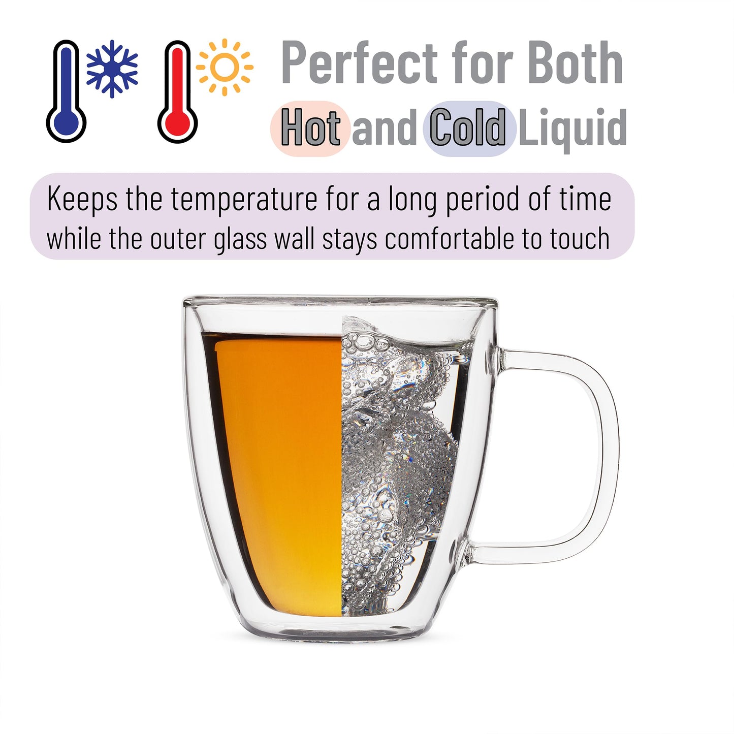 BTaT- Small Espresso Cups, Demitasse Cups, Set of 6 (2.0 oz, 60 ml), Glass Coffee Mugs, Double Wall Glass Cups, Cappuccino Cups, Latte Cups, Clear Coffee Cup, Tea Glass