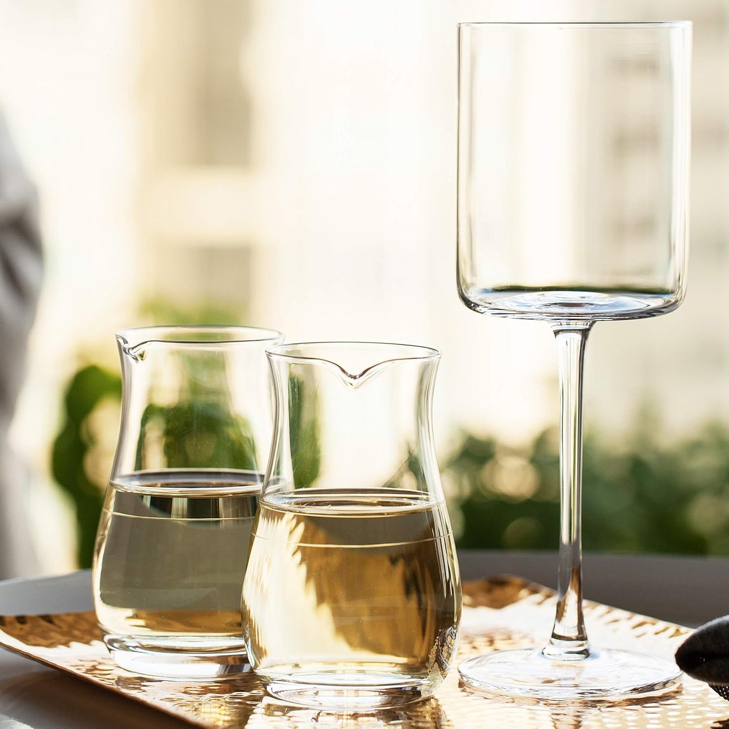 BTaT- Wine decanter, 2 PCS, 9.3 oz, Small Wine Carafe, Small Carafe, Mini Carafe