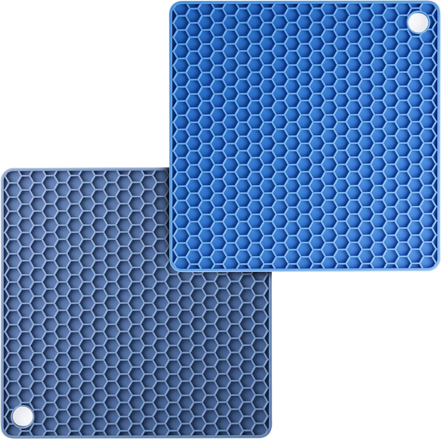 BTaT- Silicone Trivet Mats, 2 Pack, Silicone Trivet, Silicone Hot Pads for Kitchen
