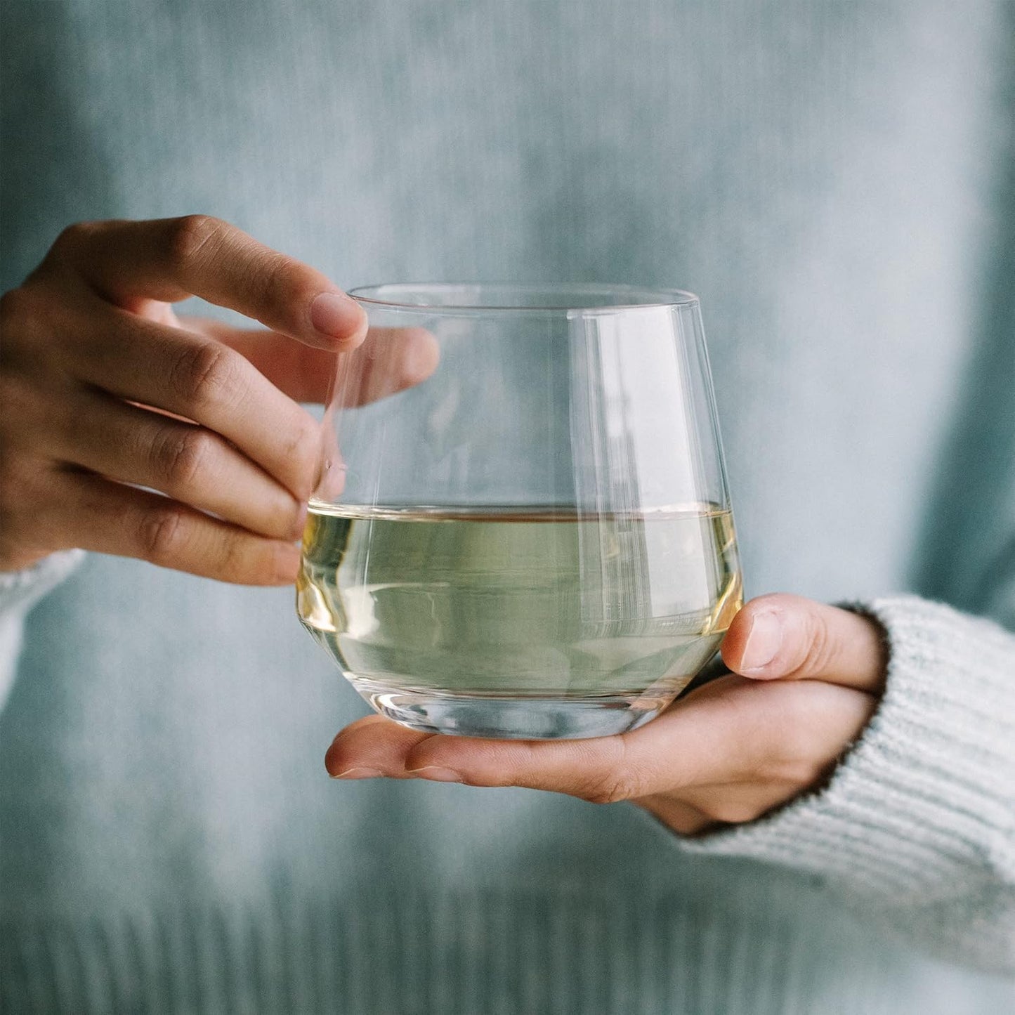 BTaT- Stemless Wine Glass, 12 oz, Set of 12, Stemless Wine Glasses