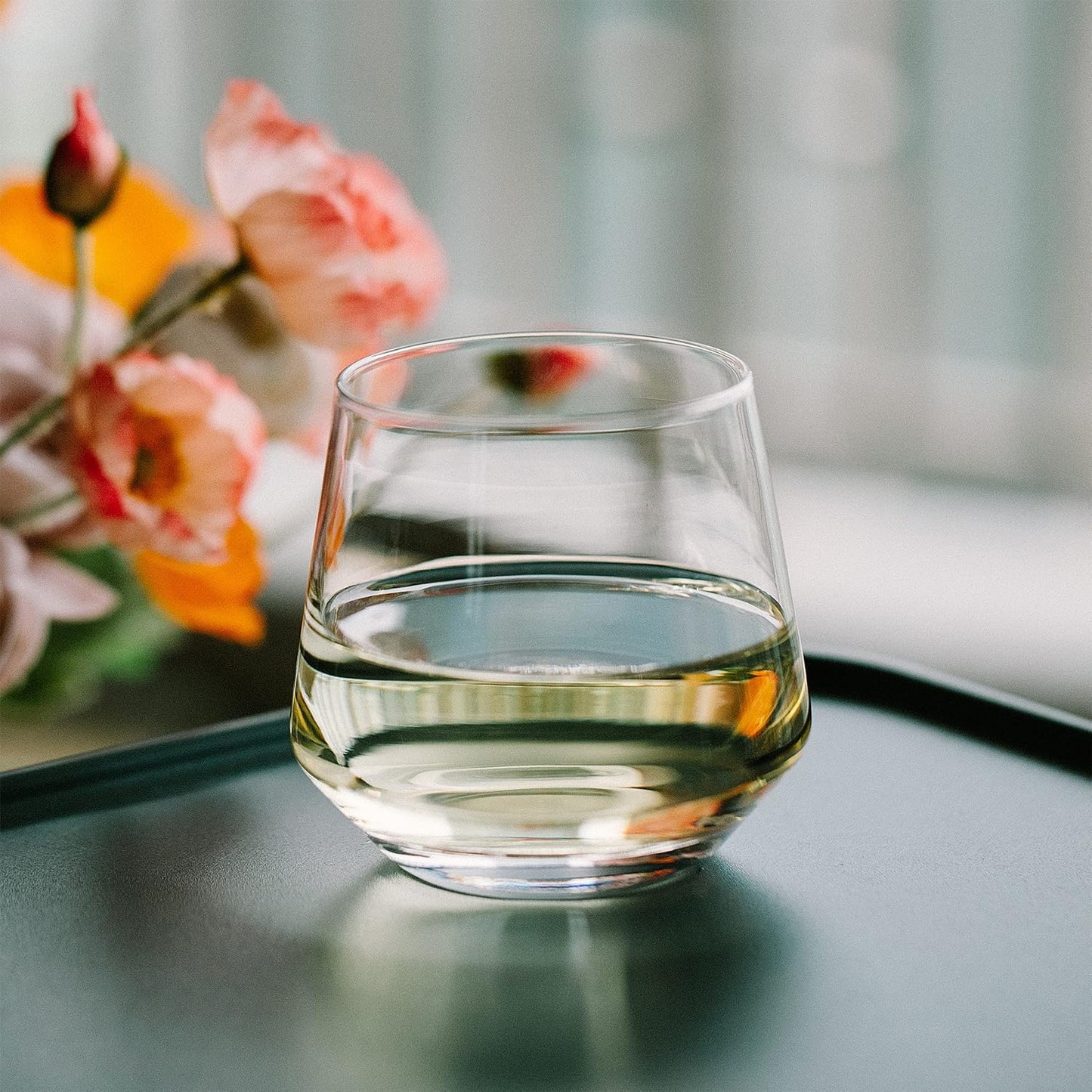 BTaT- Stemless Wine Glass, 12 oz, Set of 12, Stemless Wine Glasses