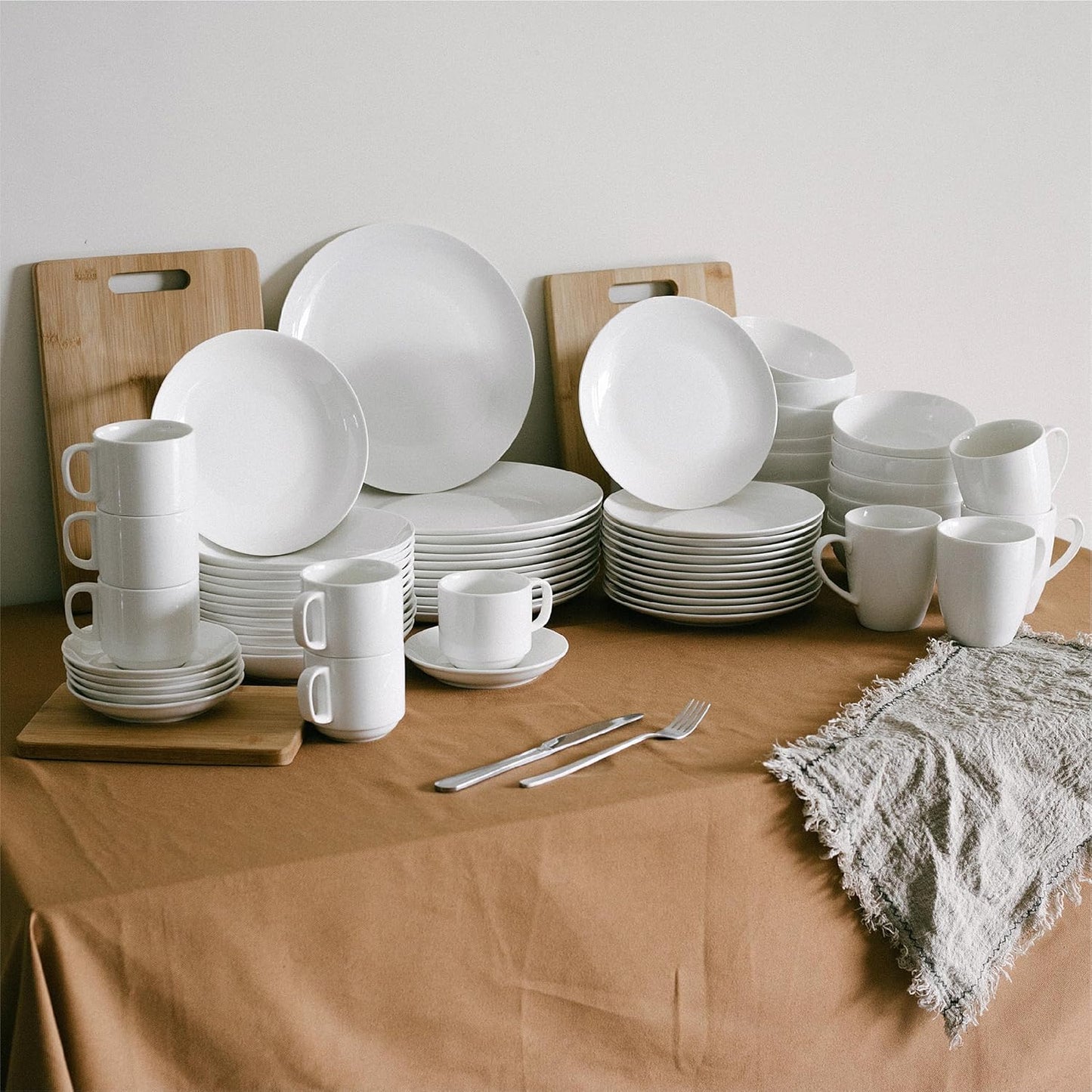 BTaT- White Bowls Set of 6, 16 oz, White Cereal Bowls Set of 6, White Soup Bowls Set of 6