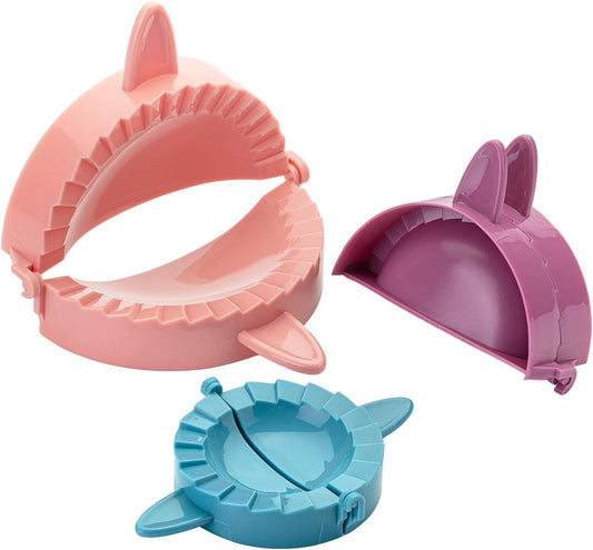 BTaT- Empanada Dough Press Set, 3 Pack, Empanada Press, Empanada Maker Press