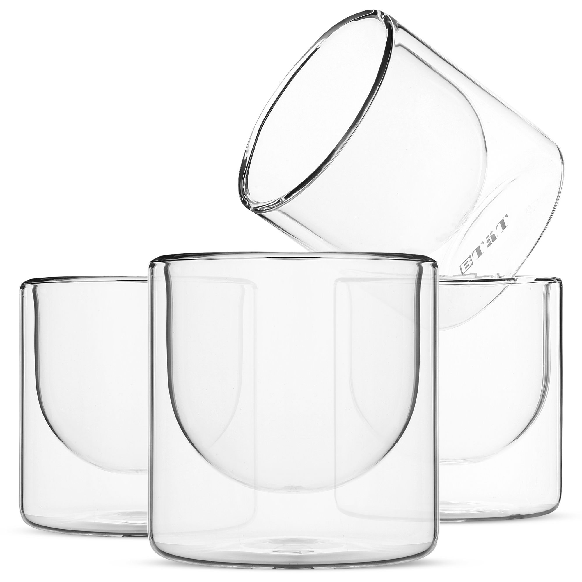 Buy Wholesale Hong Kong SAR Insulated Double Wall Glass Wine Cup Crystal Whiskey  Glasses & Wine Cup Crystal Whiskey Glasses at USD 2.5